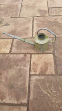 Vintage galvanised watering for sale  BOURNE