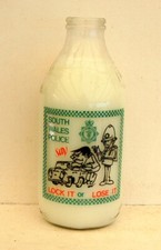 Milk bottle lovely for sale  MALVERN