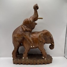 Vintage hand carved for sale  Paige