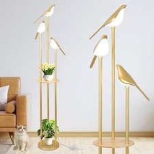 Gold floor lamp for sale  Brentwood