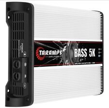 Amplificador Taramps Bass 5k 1 Ohm 5000 Watts RMS 1 canal alcance total áudio veicular comprar usado  Enviando para Brazil