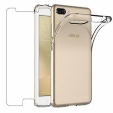 COVER CUSTODIA SILICONE + PELLICOLA VETRO TEMPERATO ASUS ZENFONE 4 MAX ZC520KL comprar usado  Enviando para Brazil