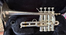 Piccolo trumpet silver for sale  FLEET