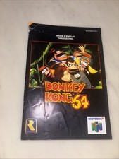 Notice Nintendo 64 N64 Donkey Kong 64 Bon État Rare - Version FAH comprar usado Notice Nintendo 64 N64 Donkey Kong 64 Bon État Rare - Version FAH comprar usado  Enviando para Brazil