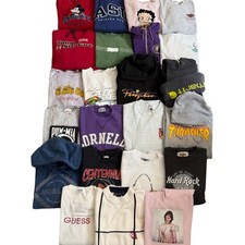 Moletom com capuz vintage atacado lote 23 gráfico anos 80 anos 90 Y2k desenho animado esportes grunge comprar usado  Enviando para Brazil