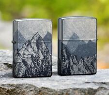 Zippo mountains design d'occasion  Saint-Etienne