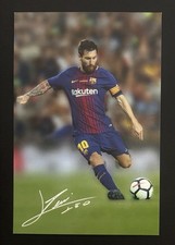 Drucksignierte leo messi gebraucht kaufen  Gifhorn