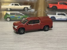 Boné de cama Greenlight 1/64 2022 Chevrolet Silverado High Country Limited 4x4 vermelho  comprar usado  Enviando para Brazil