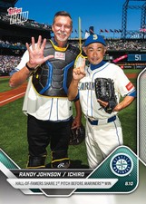 2025 Topps Now MLB #542 Randy Johnson Ichiro Suzuki Seattle Mariners PRÉ-VENDA comprar usado  Enviando para Brazil