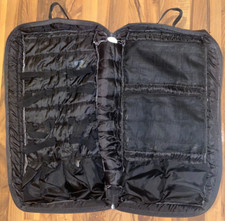 Black quilted compartment for sale  Kent
