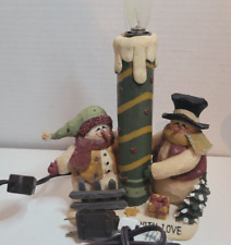 LÂMPADA VINTAGE NATAL LOUCO MONTANHA BONECO DE NEVE TESTADA (CHRIS-96-M-6) comprar usado  Enviando para Brazil