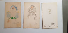 Anciens menus communion d'occasion  Franqueville-Saint-Pierre