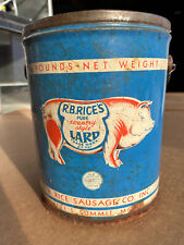 lard bucket for sale  Schaumburg