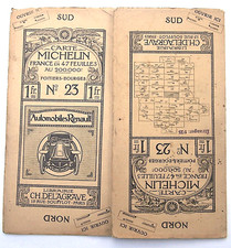 Carte routière ancienne d'occasion  Cosne-Cours-sur-Loire