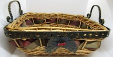 Christmas decorated wicker for sale  Evans City