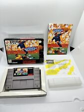 Tarjeta de regla completa en caja International Superstar Soccer Deluxe Super Nintendo SNES segunda mano  Embacar hacia Argentina