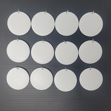 12 peças pingente de disco de madeira branco 45 mm/1,75 pol pirografo, pintura, decoupage  comprar usado  Enviando para Brazil