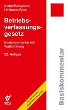 Betriebsverfassungsgesetz thom gebraucht kaufen  Schortens