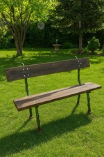 Banc jardin fonte d'occasion  Neuville-Saint-Rémy