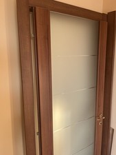 porte interno vetro usato  Alife