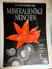 Plakat mineralientage 1991 gebraucht kaufen  Stadecken-Elsheim