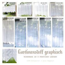 Gardinenstoff kurzgardine bist gebraucht kaufen  Achern