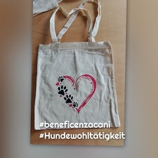 Shopper cotone cuore usato  Sestri Levante