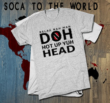 Camiseta Trinidad Trinidad Trinidad e Tobago bandeira TNT Carnaval Soca relax homem camiseta branca , usado comprar usado  Enviando para Brazil