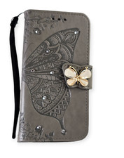 Elegant grey leather for sale  Palm Bay
