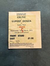 Celtic ujpest doza for sale  Shipping to Ireland