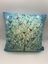 Linda decoração de travesseiro de pássaro colorido azul água Emvency comprar usado  Enviando para Brazil