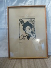 Gravure bois louis d'occasion Gravure bois louis d'occasion  Peymeinade