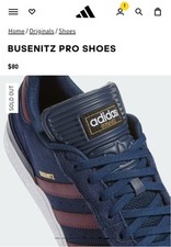 Adidas busenitz pro for sale  CROYDON
