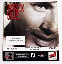 Patrick bruel billet d'occasion  Paris XI
