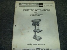 Powermatic 1200 inch for sale  Dubuque