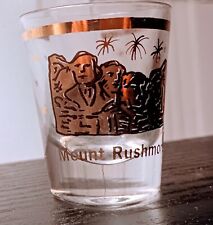 Mount Rushmore Shot Glass, cores: dourado e transparente, usado comprar usado  Enviando para Brazil