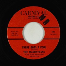 Northern Soul 45 - Manhattans - There Goes A Fool - Carnival VG+ comprar usado  Enviando para Brazil