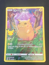Carte pokemon pikachu d'occasion  Lyon VIII