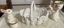 Vintage white ceramic for sale  Siler City