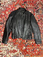 Vintage black leather d'occasion  Expédié en Belgium