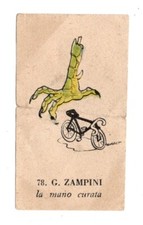 Ciclismo figurina cartonata usato  Merate