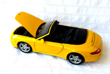 MAISTO DIECAST AMARELO PORSCHE BOXTER (1996) CONVERSÍVEL escala 1/18 muito bom estado comprar usado  Enviando para Brazil
