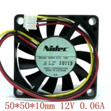 Nidec D05X-12TL 12V 0.60A 5010 5CM silencioso Umidificador Ventilador de refrigeração comprar usado  Enviando para Brazil