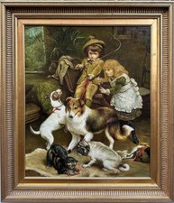 Oil painting victorian for sale  HASSOCKS