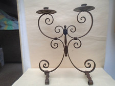 wrought iron candelabra for sale wrought iron candelabra for sale  NORWICH
