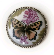 Butterfly brooch silver for sale  TELFORD