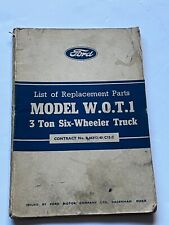 Ford list replacement for sale  PETERBOROUGH