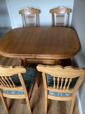 Esstisch ausziehbar holz gebraucht kaufen  Hamburg