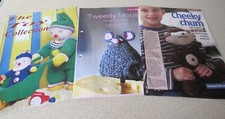 Toy knitting patterns for sale  CHESTERFIELD
