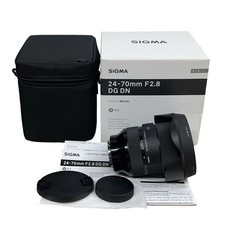 Lente Sigma 24-70mm f/2.8 DG DN Art para Sony E Mount - Estado perfeito com estojo comprar usado  Enviando para Brazil